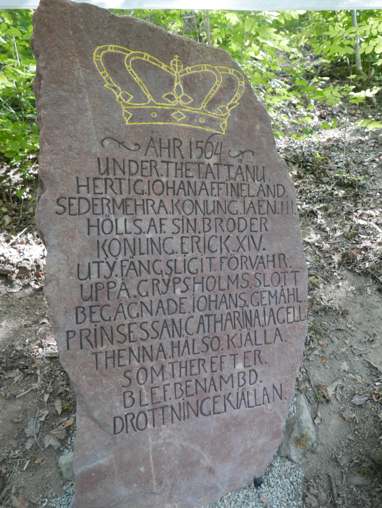 Płyta pamiątkowa Katarzyny Jagiellonki