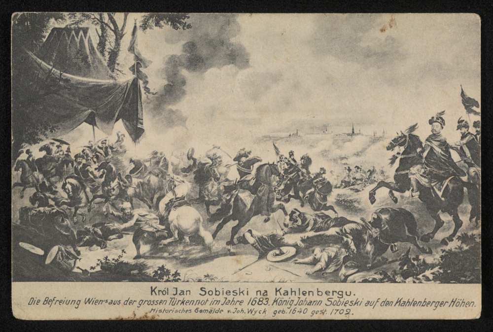 Jan Wyck, Król Jan Sobieski na Kahlenbergu, fot. POLONA Jan Wyck, Król Jan Sobieski na Kahlenbergu | POLONIKA