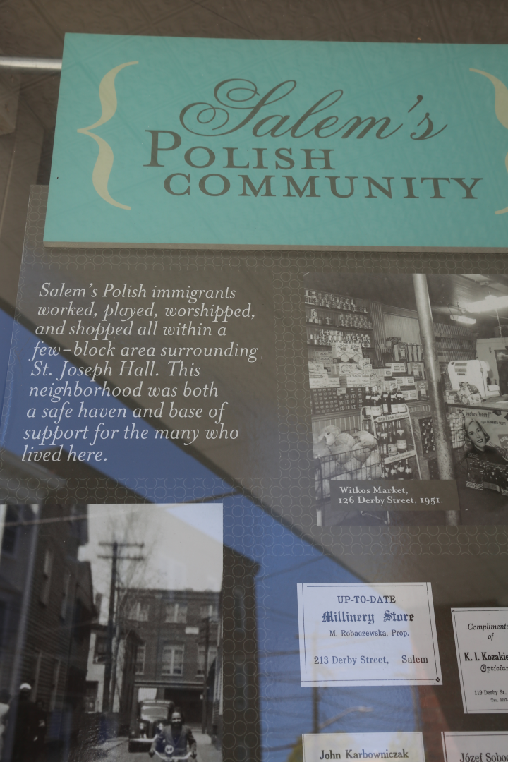 Ekspozycja w dawnym Domu św. Józefa przestawiająca dzieje wspólnoty polskiej, fot. Jan Skłodowski