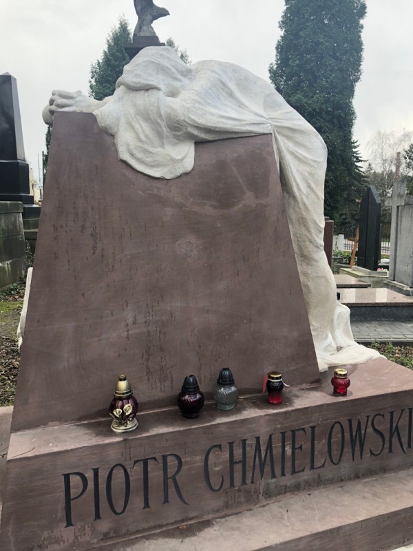 Nagrobek Piotra Chmielowskiego, Cmentarz Łyczakowski, Instytut POLONIKA