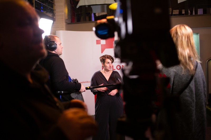 Premiera filmu „Wieczny ogień”, Instytut POLONIKA