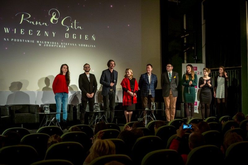 Premiera filmu „Wieczny ogień”, Instytut POLONIKA