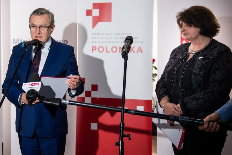 Wernisaż wystawy "Rossa. Wileńska nekropolia", Instytut POLONIKA