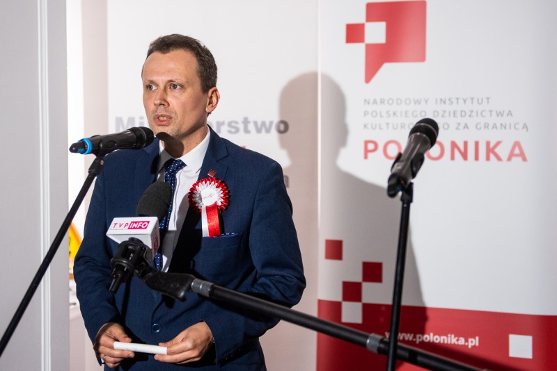 Wernisaż wystawy "Rossa. Wileńska nekropolia", Instytut POLONIKA