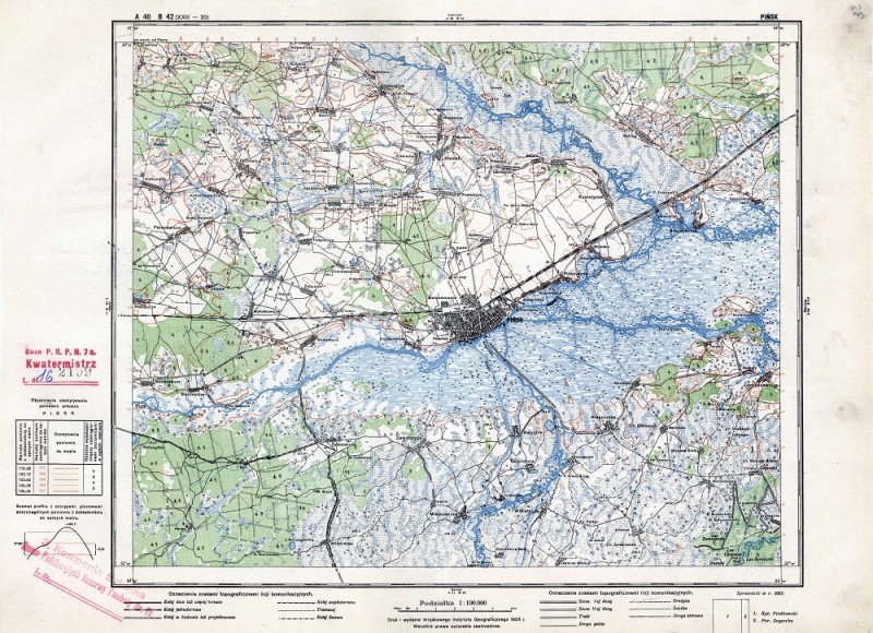 Pinsk - mapa