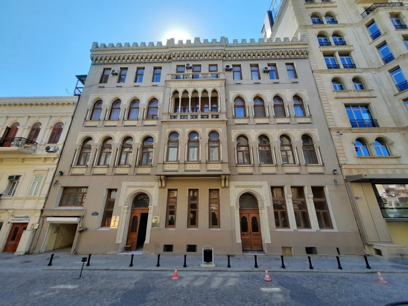 Dom rodziny Rylskich w Baku (fot. B. Musiałowicz, Ambasada RP w Baku)