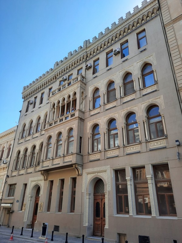 Dom rodziny Rylskich w Baku (fot. B. Musiałowicz, Ambasada RP w Baku)