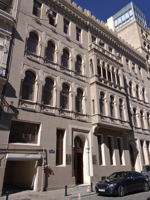 Dom rodziny Rylskich w Baku (fot. B. Musiałowicz, Ambasada RP w Baku)