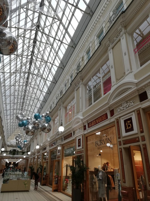 The interior of "The Passage". Photo by Ewa Ziółkowska 