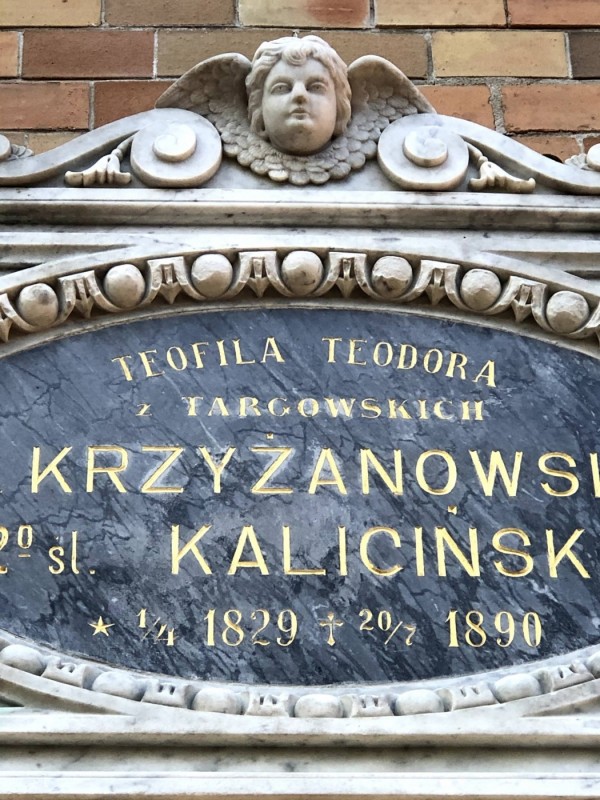 Kaplica Krzyżanowskich w trakcie prac konserwatorskich