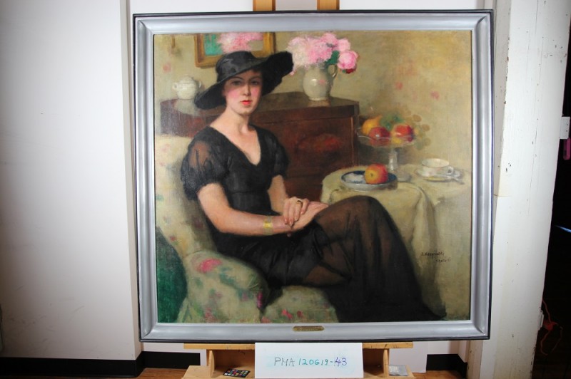 Alfons Karpiński "Portret Panny B."