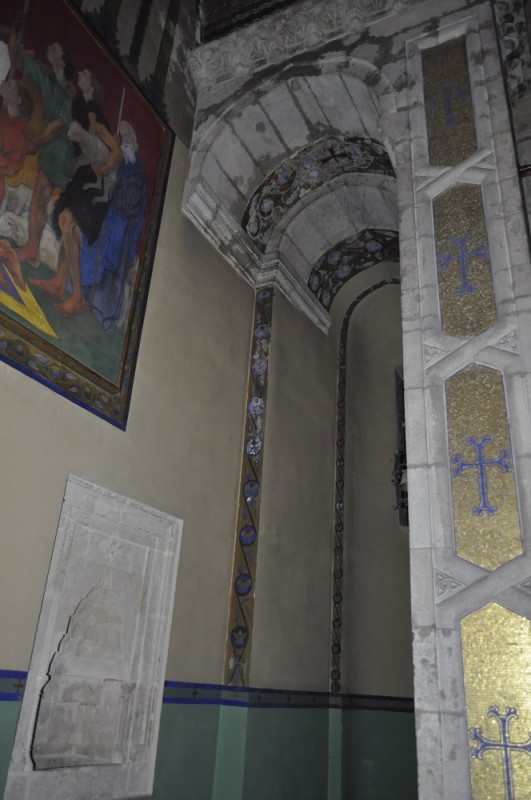 Mozaiki Józefa Mehoffera w najstarszej części katedry ormiańskiej 