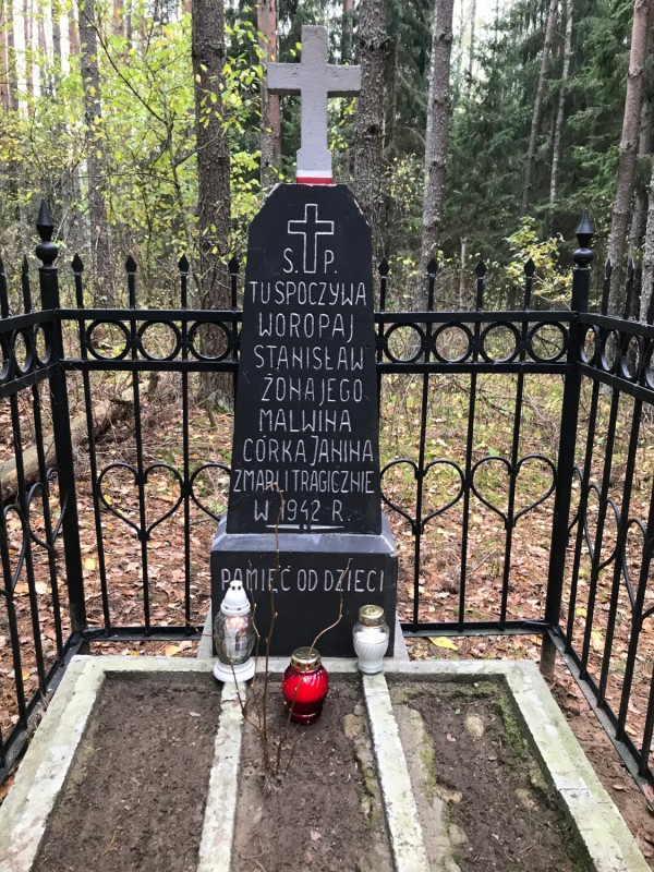 Prace konserwatorskie oraz poszukiwawcze miejsc spoczynku pomordowanych w Puszczy Nalibockiej na Białorusi, Instytut POLONIKA
