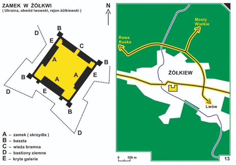 Zamki i twierdze obronne na Kresach. Atlas dla niewidomych i słabowidzących. Instytut POLONIKA