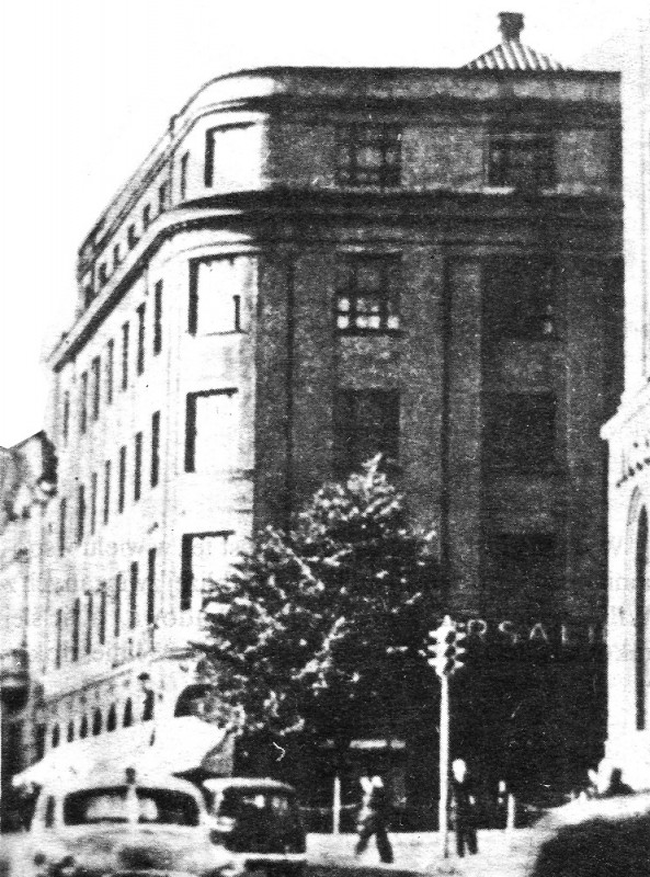 Dom Towarowy Bracia Jabłkowscy w Wilnie – widok ogólny, przed 1939 - Instytut POLONIKA
