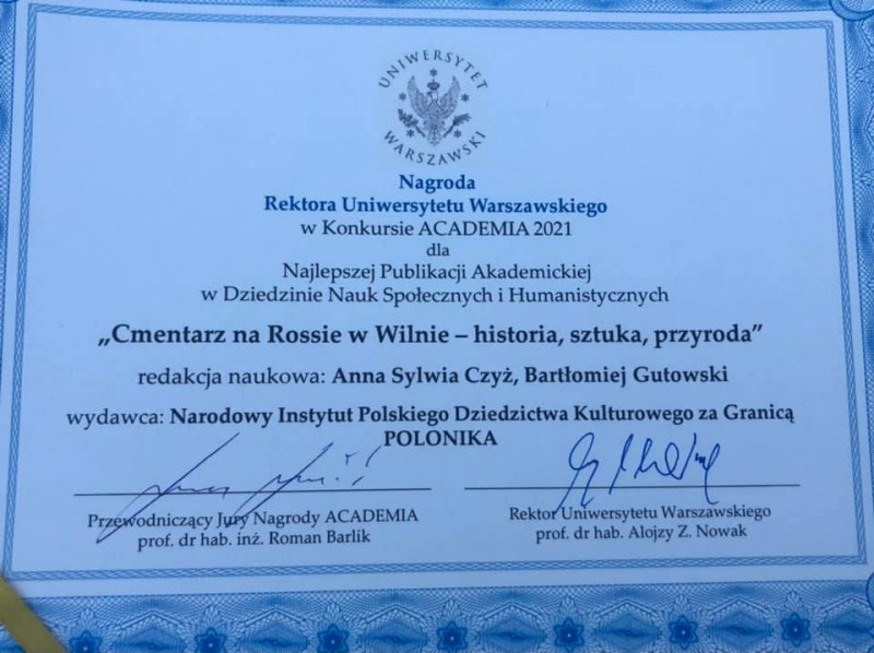 14. Targi ACADEMIA 2021 uroczystość wręczenia nagród i wyróżnień | POLONIKA
