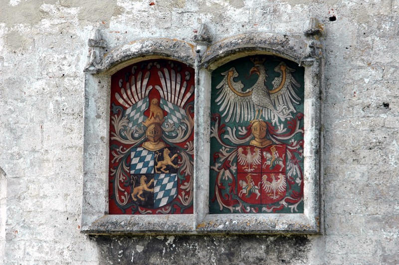 Brama zamku w Burghausen |