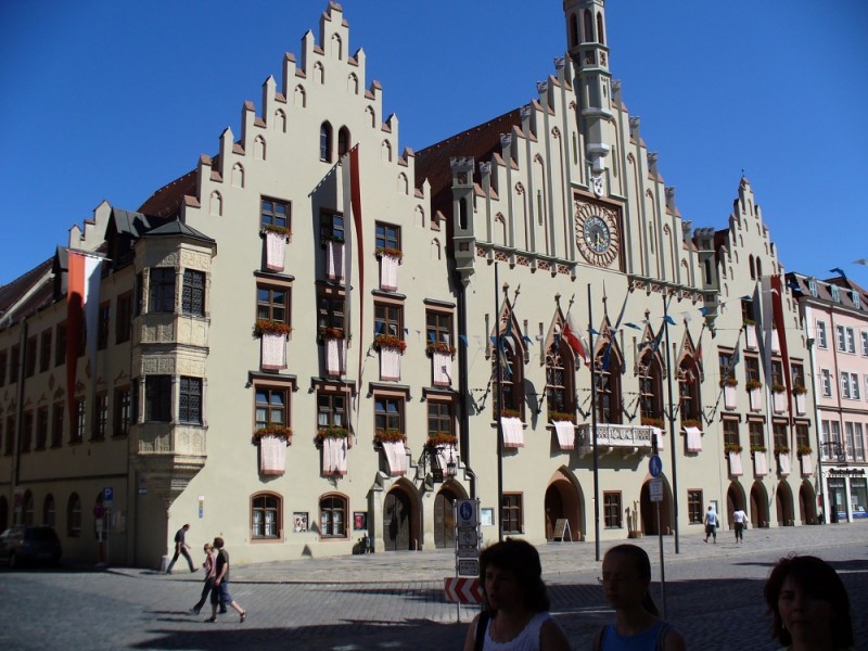 Ratusz w Landshut |