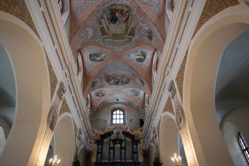 Otwórz galerię (12 fotografii) Zakończenie prac konserwatorskich w kościele franciszkanów w Wilnie 