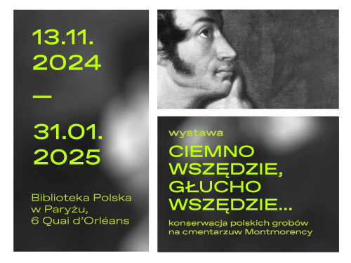 Otwórz zdjęcie „Ciemno wszędzie, głucho wszędzie…” nowa wystawa Instytutu Polonika