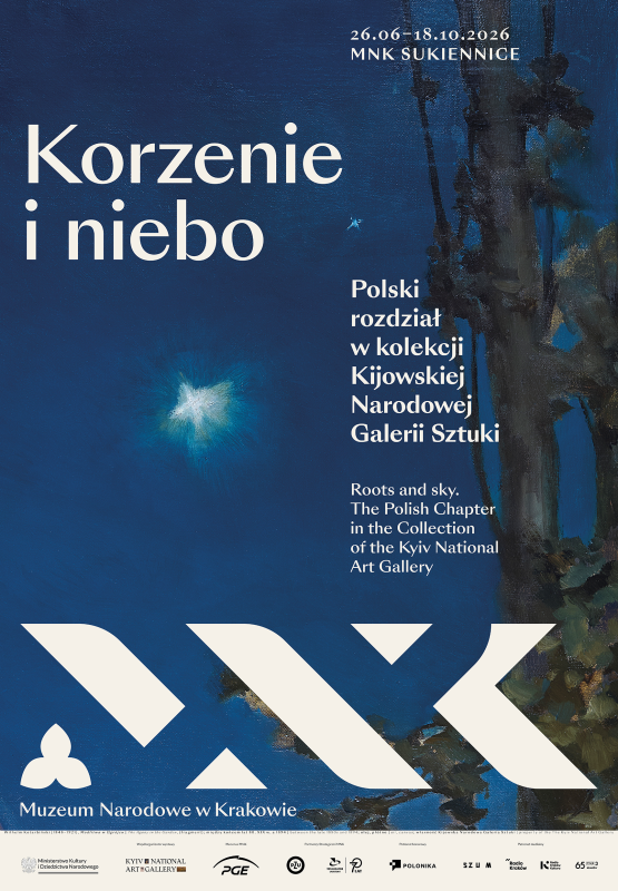 Otwórz galerię (5 fotografii) Plakat reklamujący wystawę.